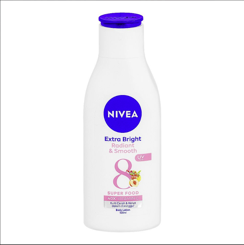 NIVEA LOTION 100 ML EXTRA BRIGHT | RADIANT & SMOOTH | UV