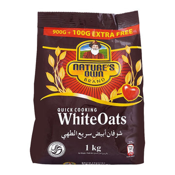 NATURE BAKE WHITE OATS 1 KG