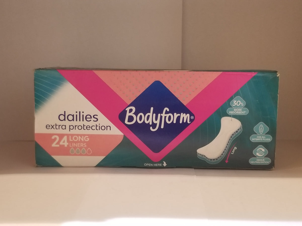 BODYFORM PANTYLINERS 24S DAILIES | LONG
