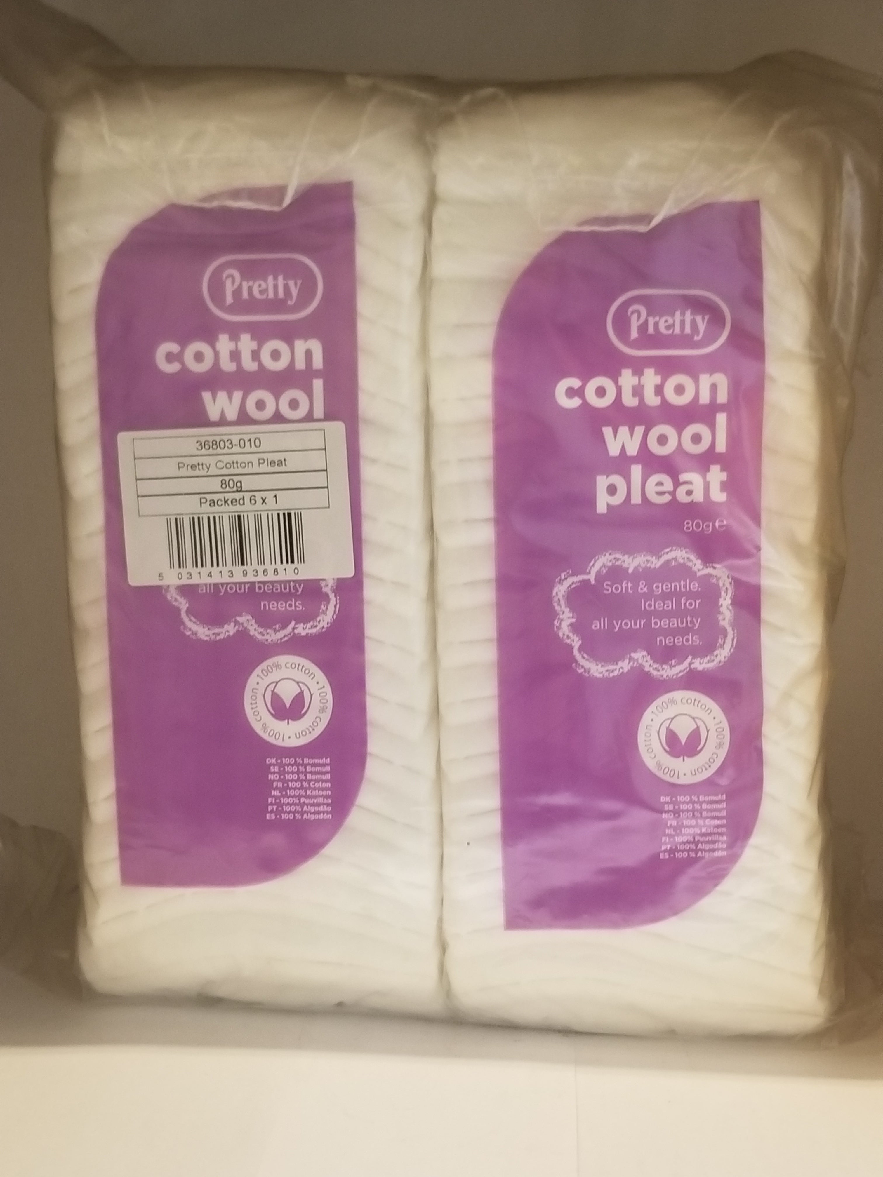 PRETTY COTTON WOOL PLEATS 80 G