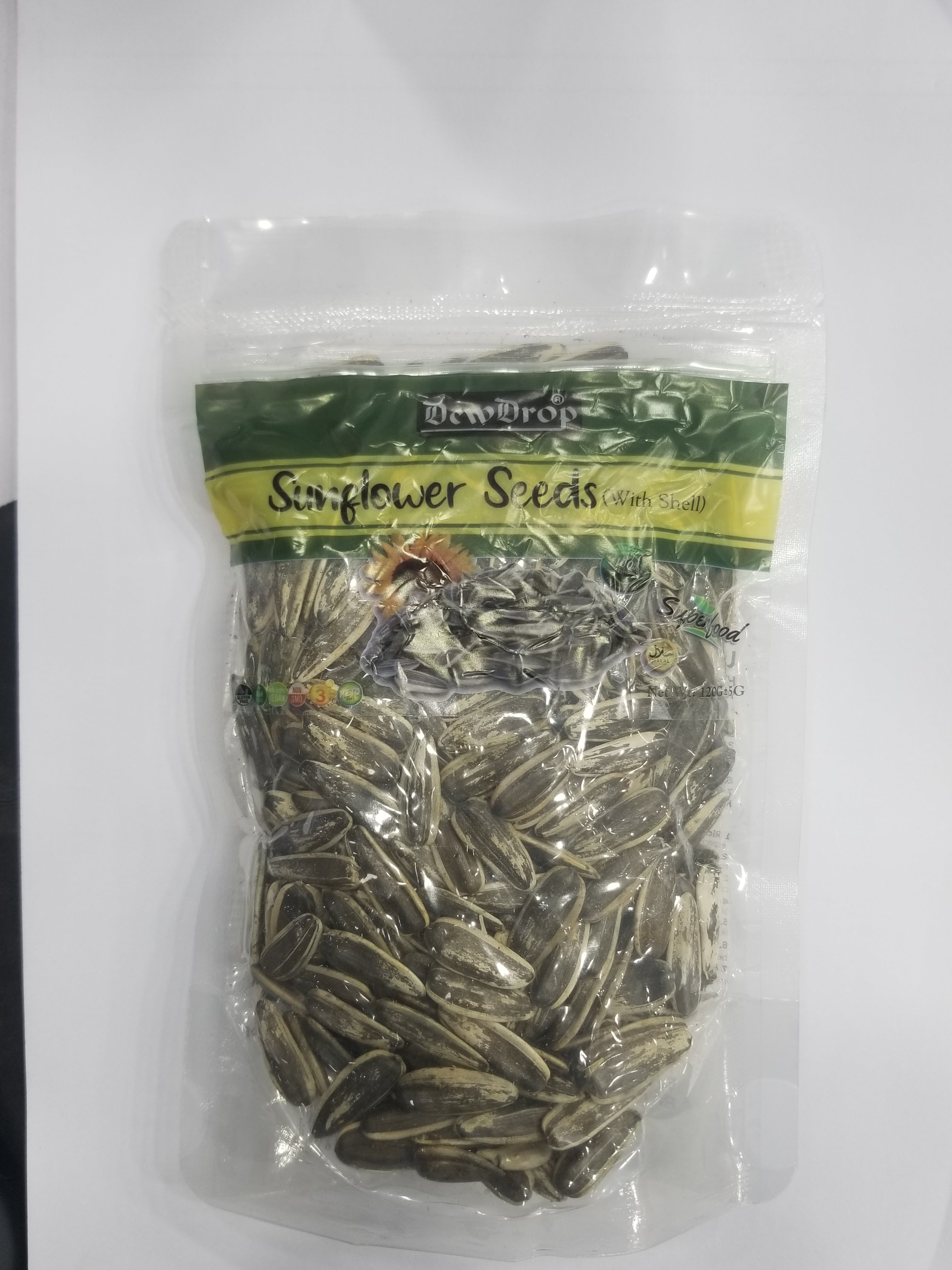 DEWDROP SEEDS 120 G SUNFLOWER WITH SHELL