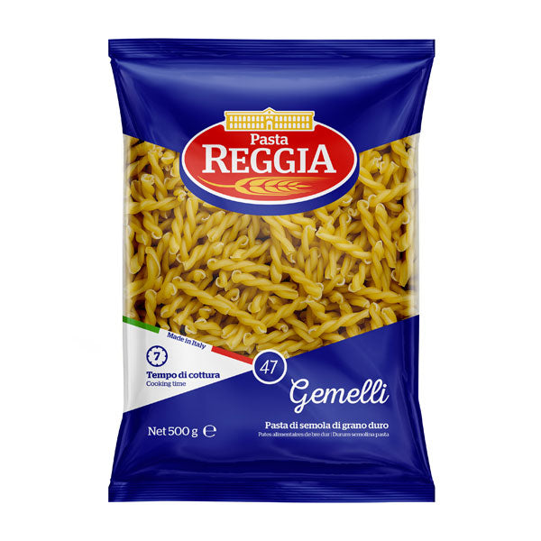 PASTA REGGIA (047) 500 G GEMELLI