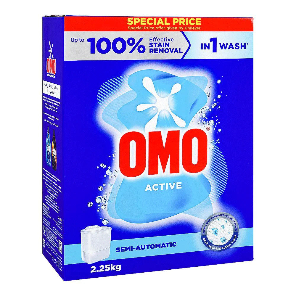 OMO WASHING POWDER 2.25 KG BLUE | SEMI AUTOMATIC