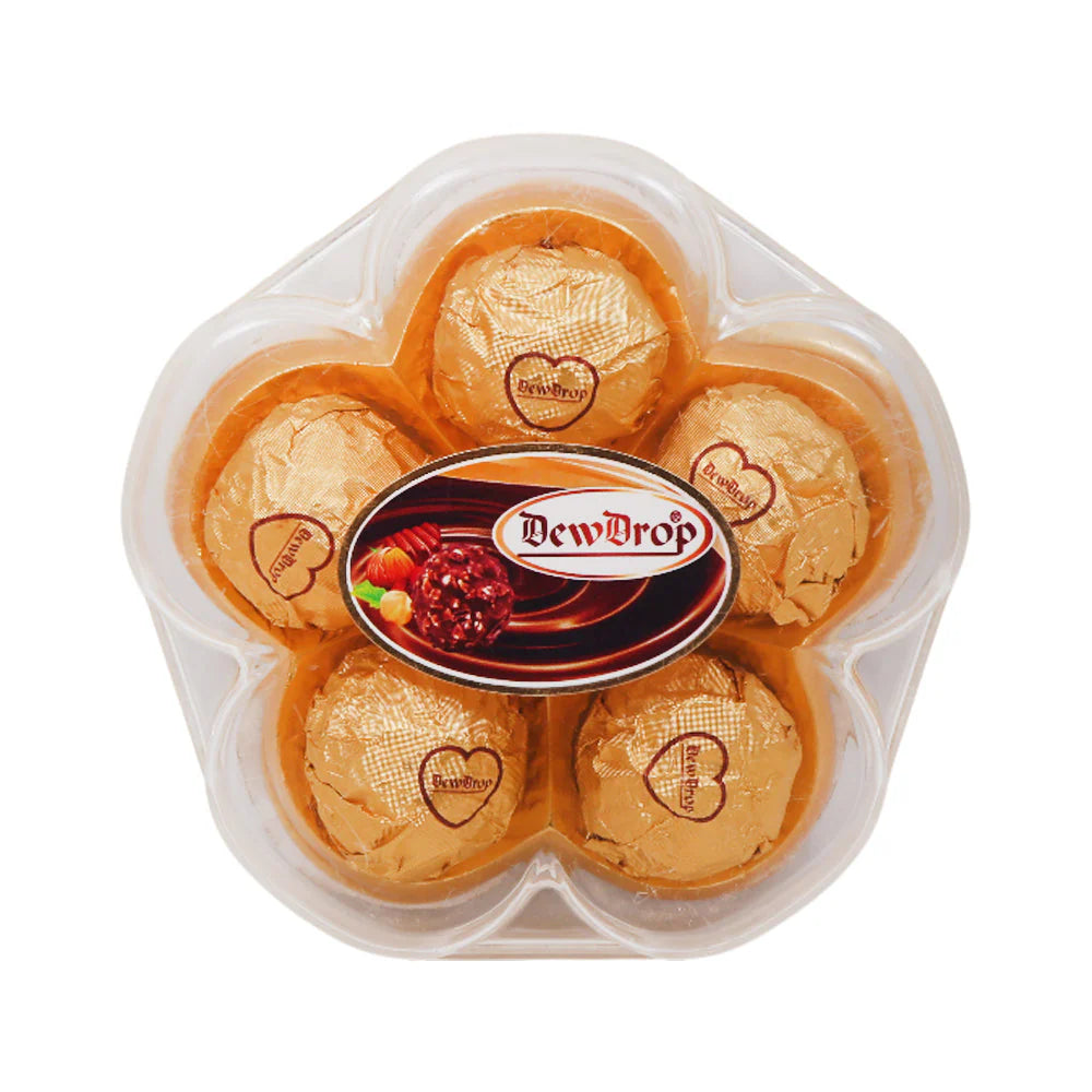 DEWDROP CHOCOLATE 63 G FLOWER SHAPED | F05G