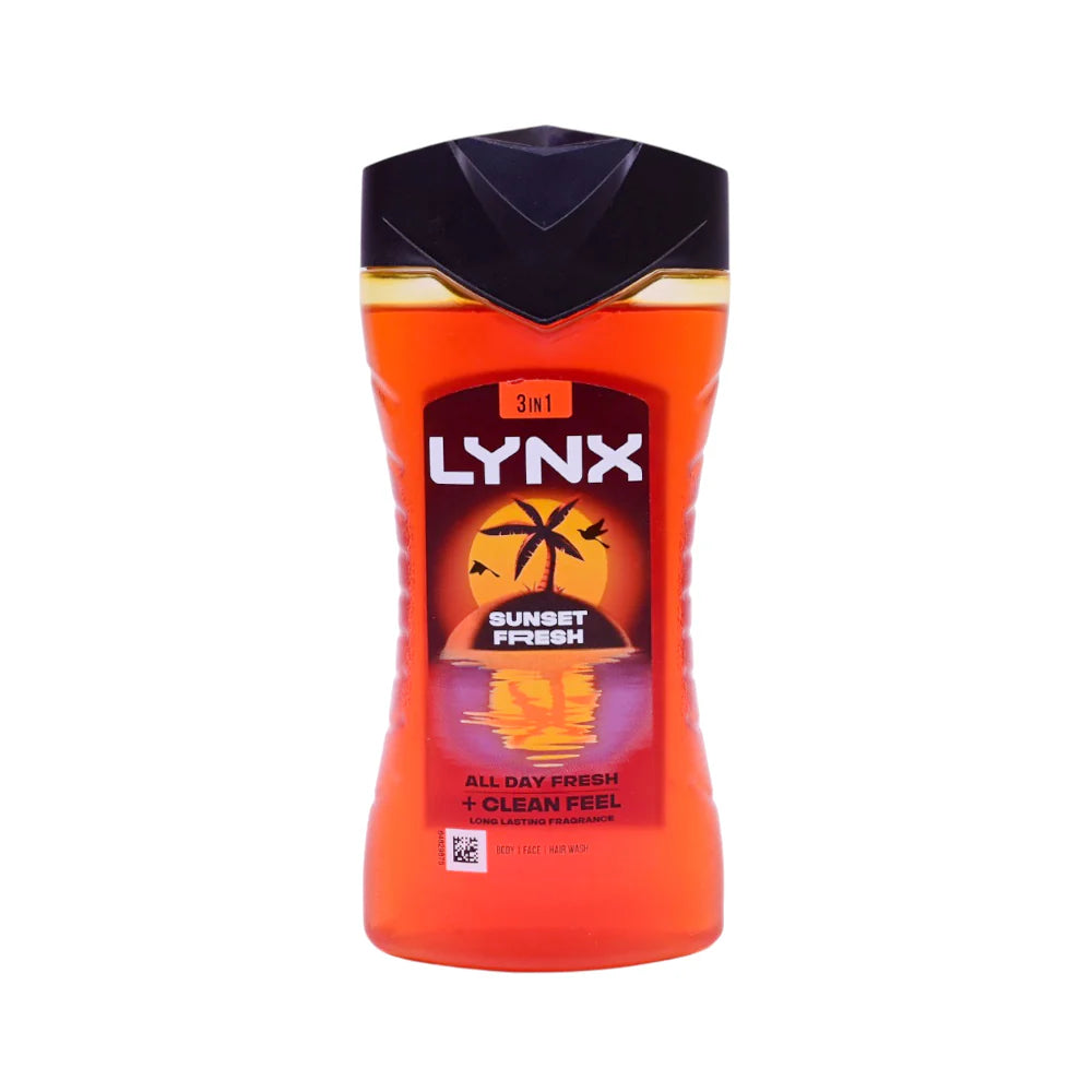 LYNX SHOWER GEL 225 ML SUNSET FRESH