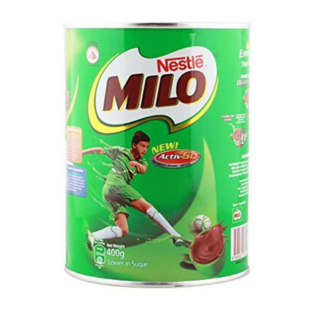 MILO POWDER 400 G TIN
