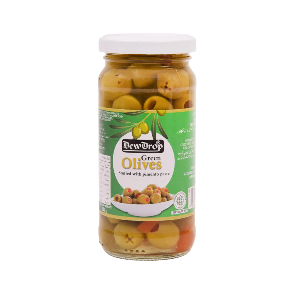 DEWDROP OLIVES GREEN 230 G / 120 G STUFF
