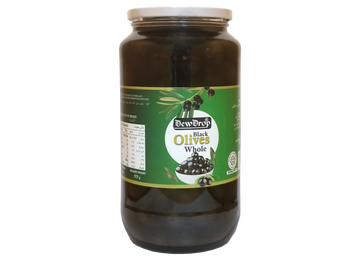 DEWDROP OLIVES BLACK 935 G / 575 G WHOLE