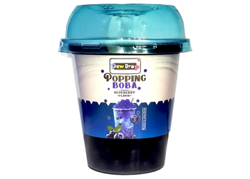 DEWDROP BOBA DRINK 230 ML BLUEBERRY