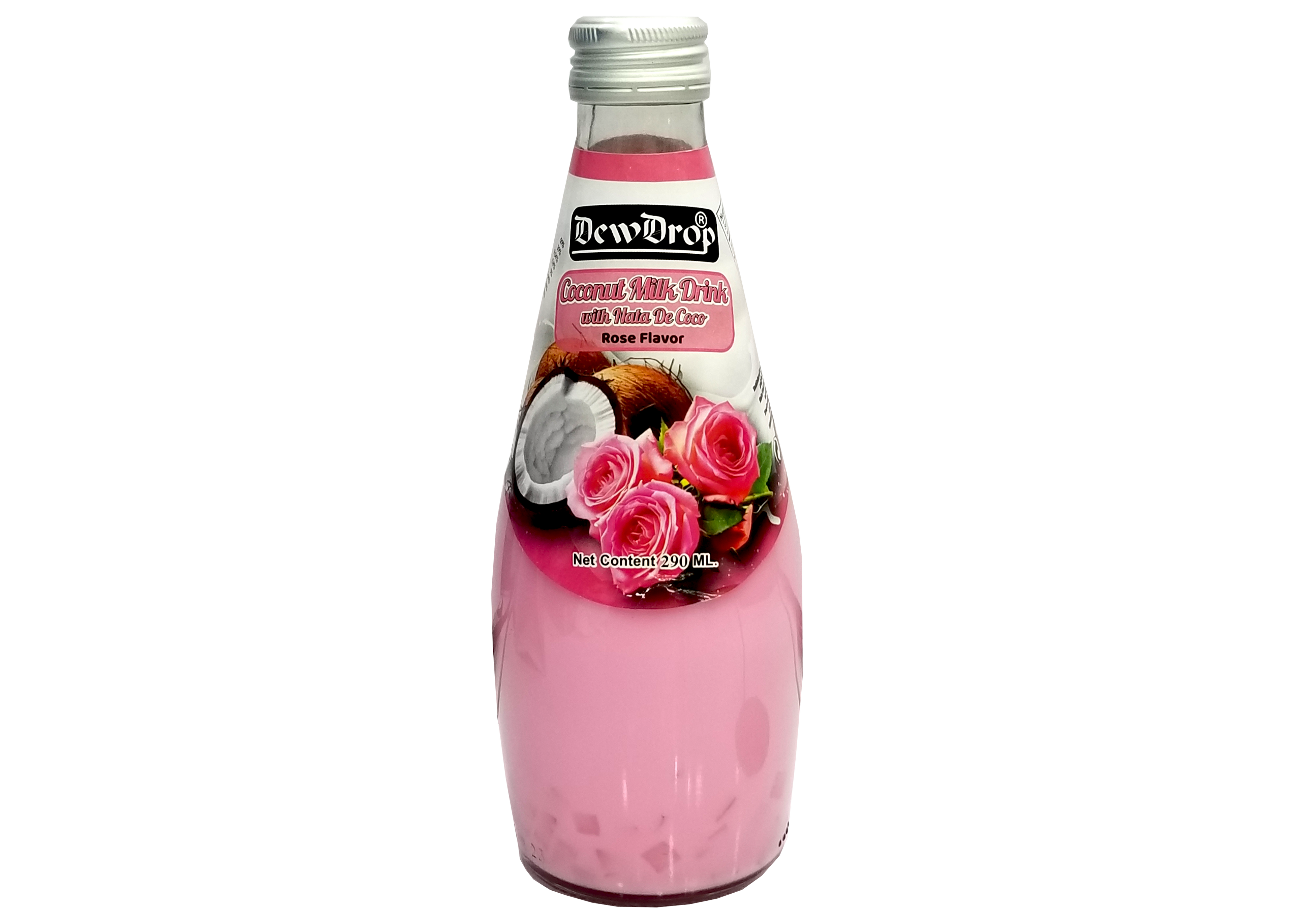 DEWDROP COCONUT MILK DRINK 290 ML ROSE
