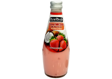 DEWDROP COCONUT MILK DRINK 290 ML STRAWBERRY