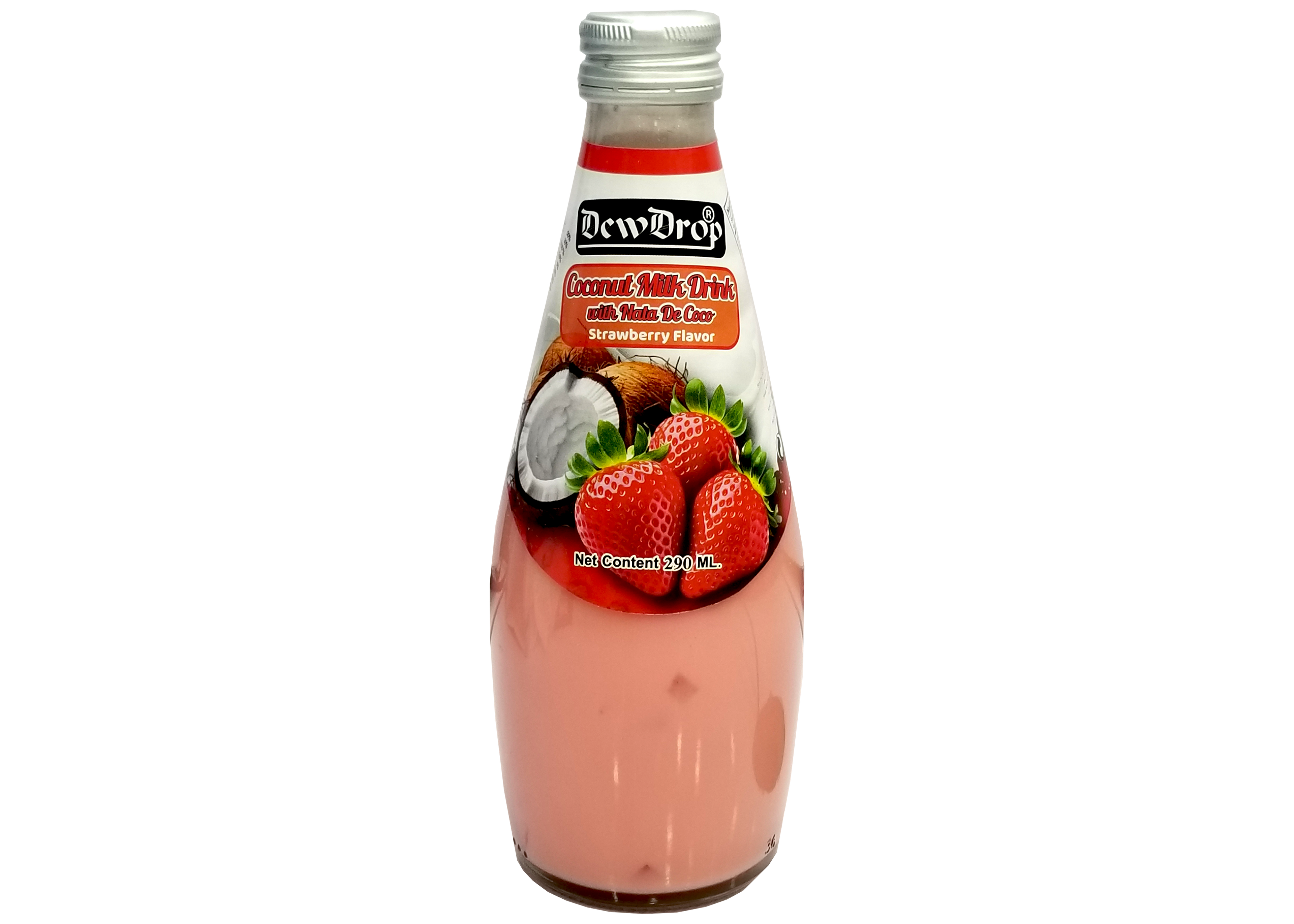 DEWDROP COCONUT MILK DRINK 290 ML STRAWBERRY