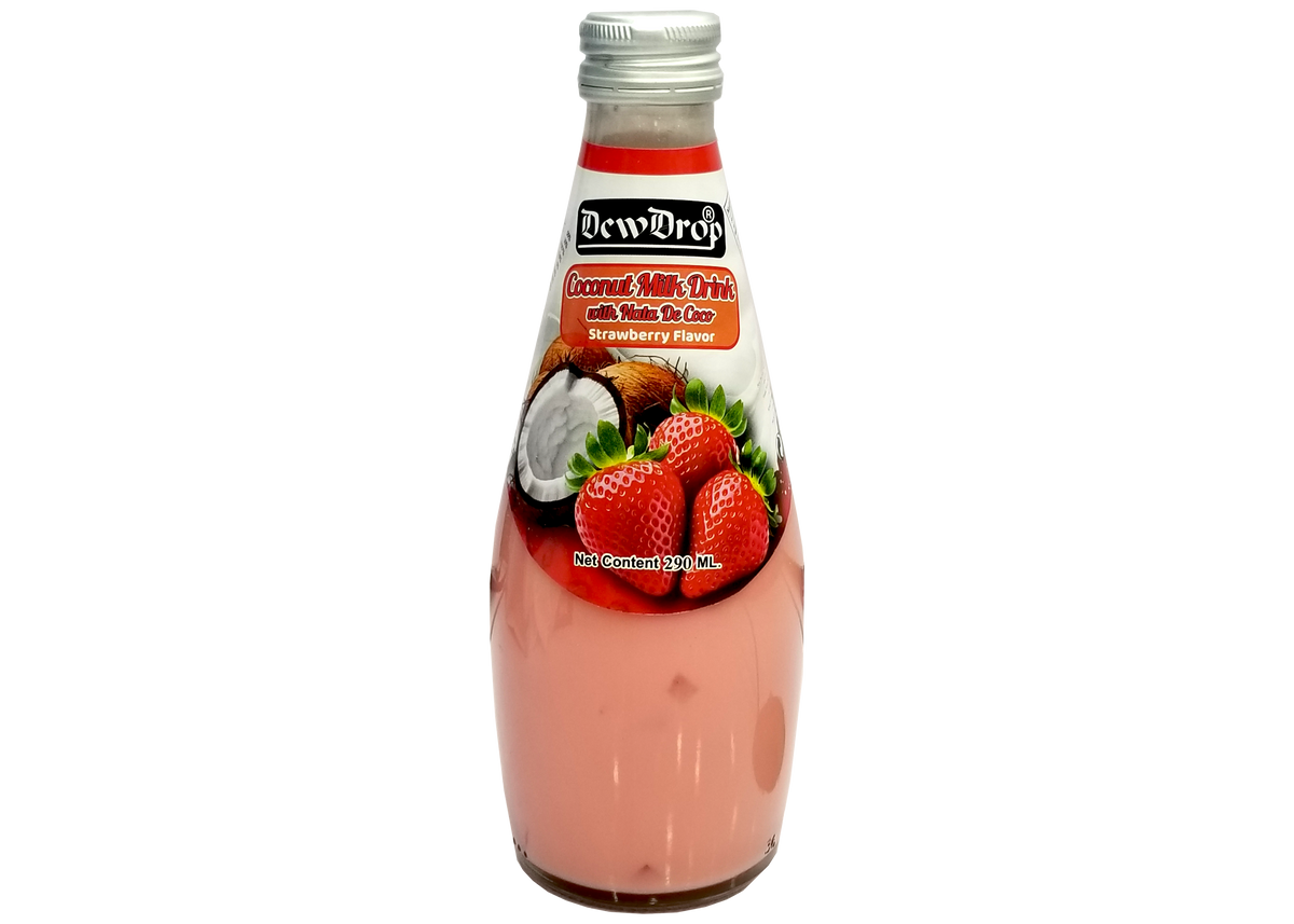 DEWDROP COCONUT MILK DRINK 290 ML STRAWBERRY