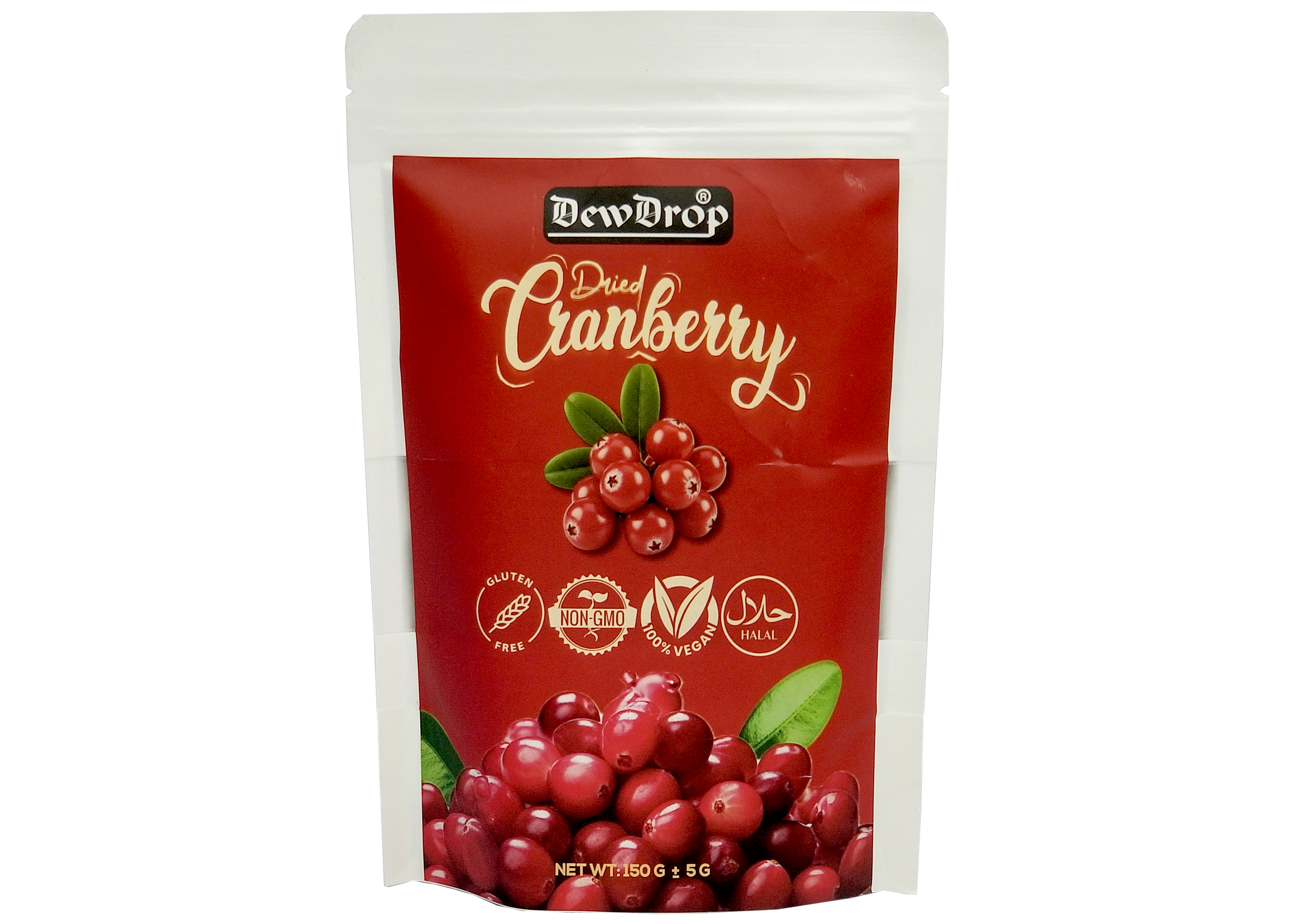 DEWDROP DRIED CRANBERRY 150 G