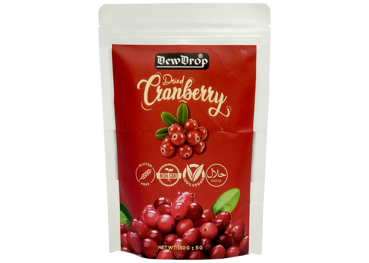 DEWDROP DRIED CRANBERRY 150 G