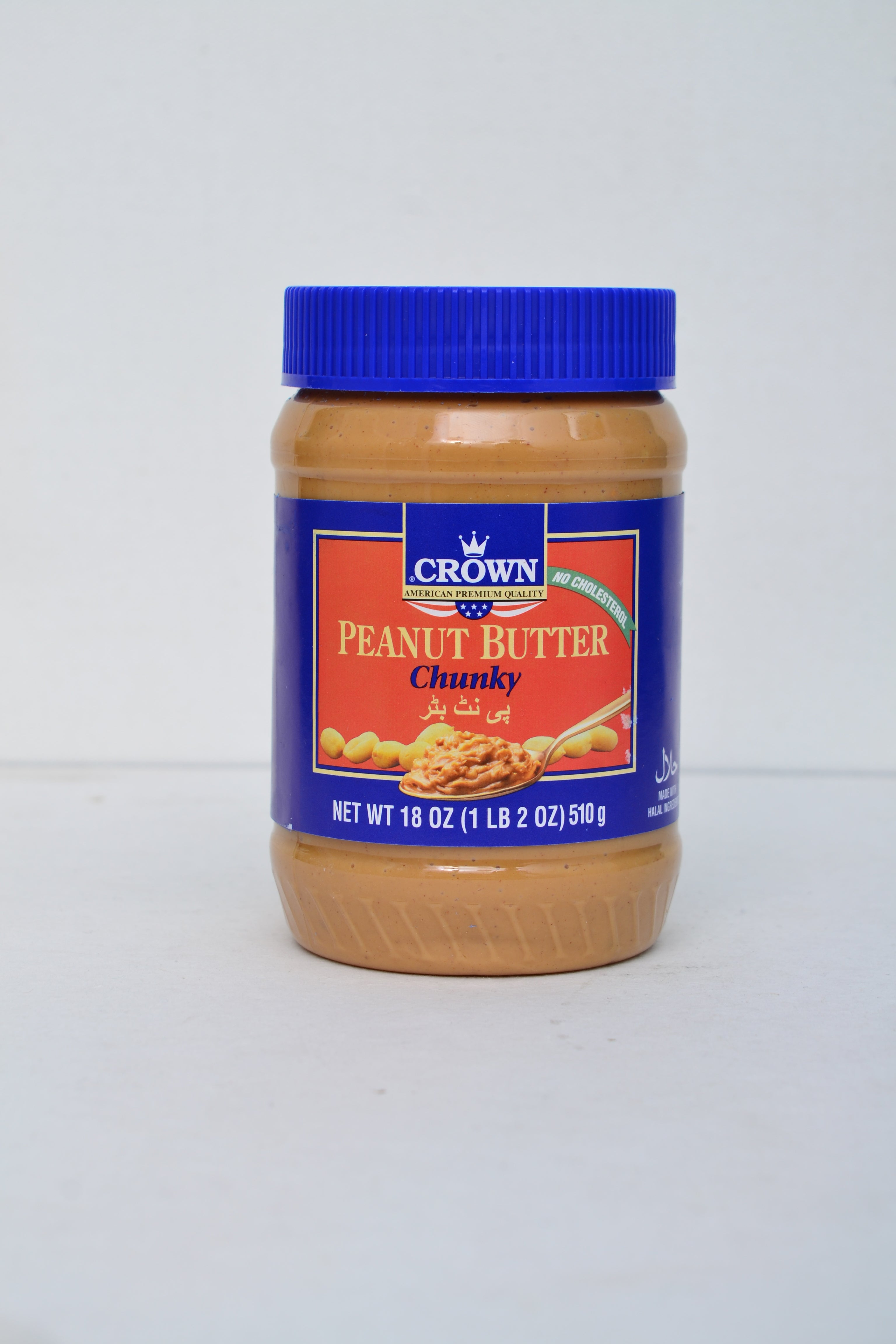CROWN PECHUNKYANUT BUTTER 18 OZ