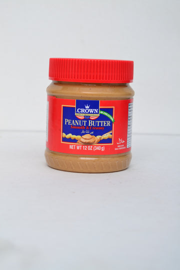 CROWN PEANUT BUTTER 12 OZ CREAMY