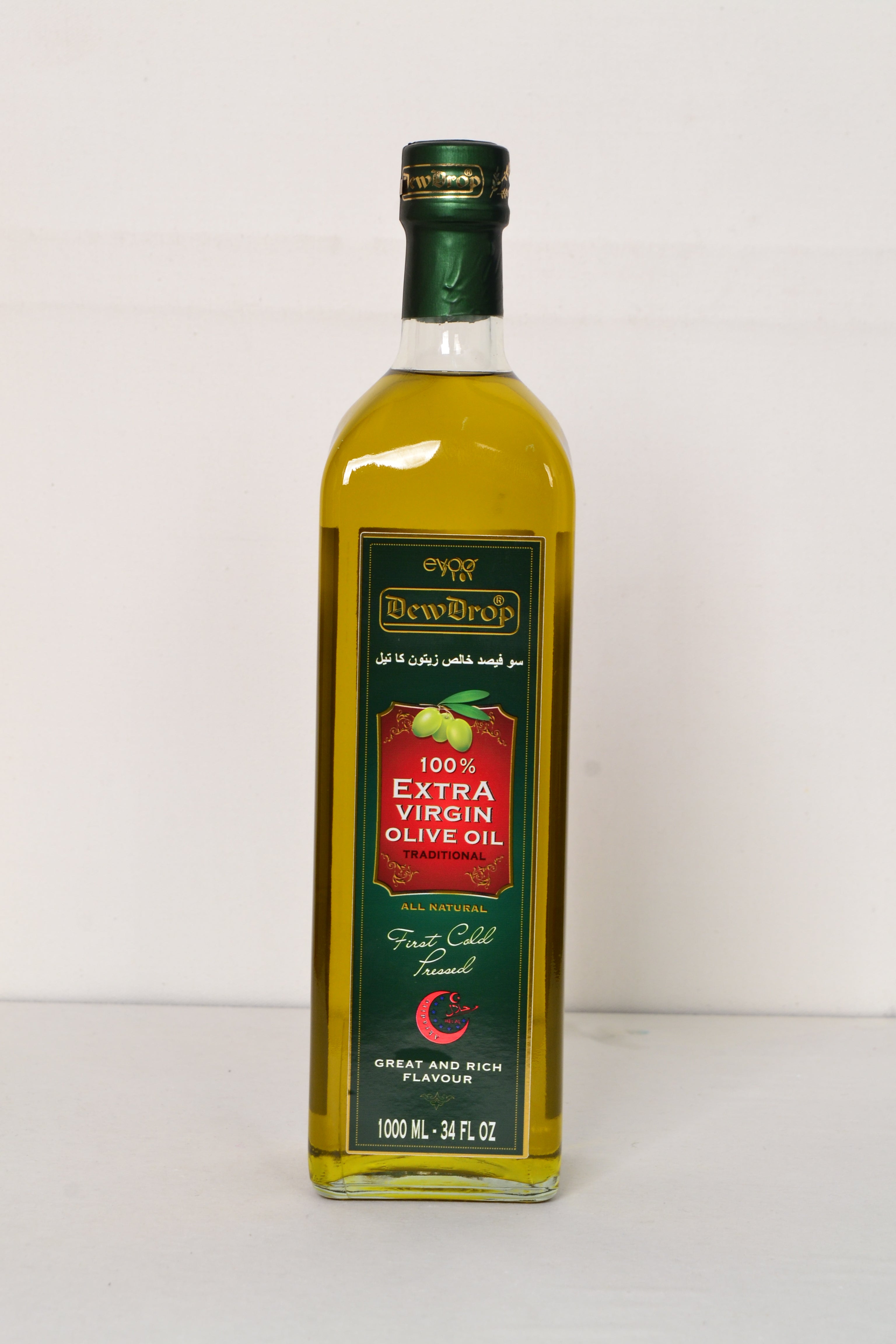 DEWDROP OLIVE OIL 1 LIT EXTRA VIRGIN