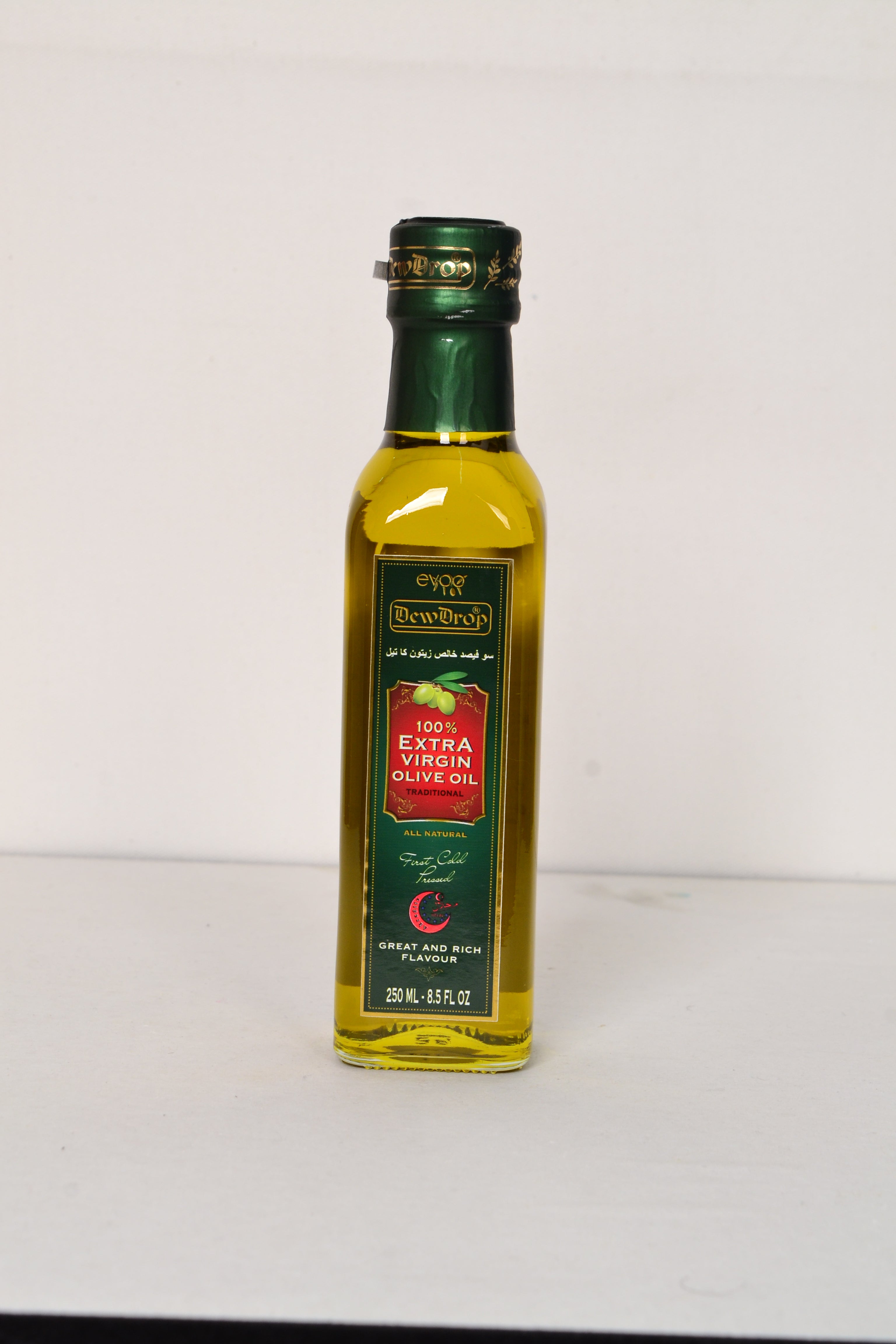 DEWDROP OLIVE OIL 250 ML EXTRA VIRGIN