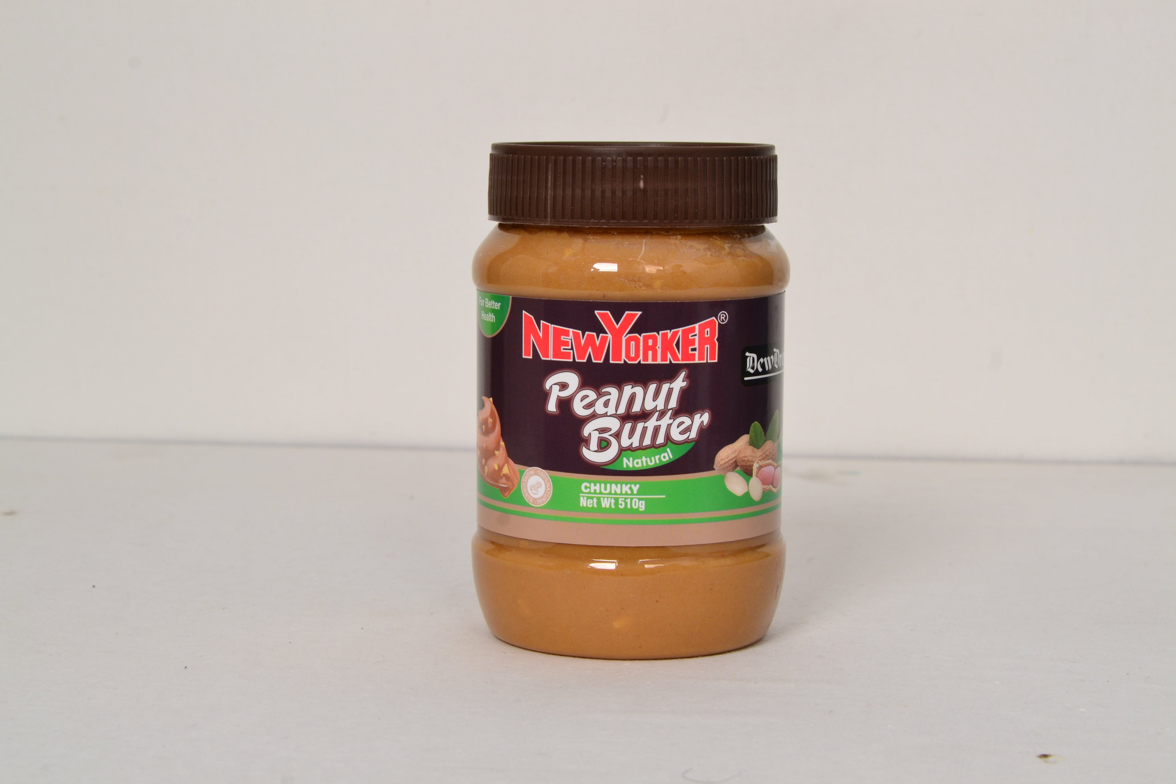NEW YORKER PEANUT BUTTER 510 G CHUNKY