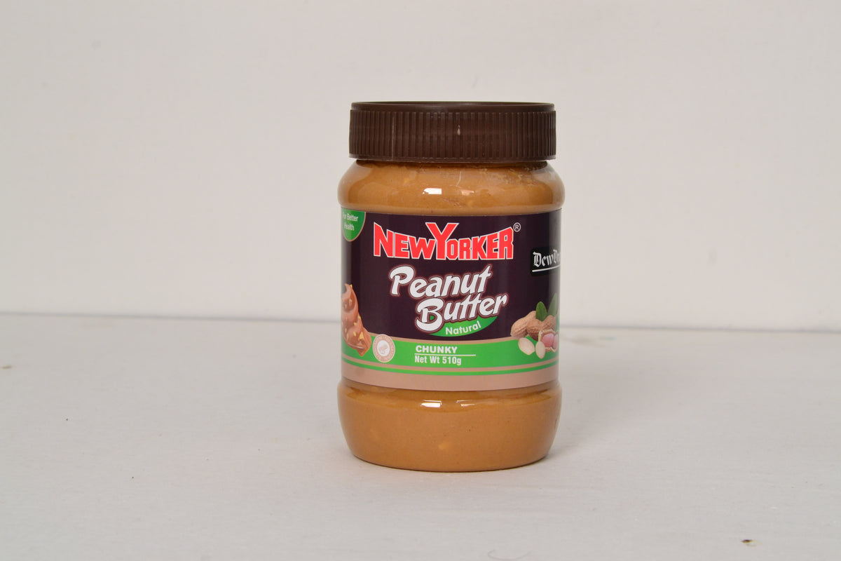 NEW YORKER PEANUT BUTTER 510 G CHUNKY