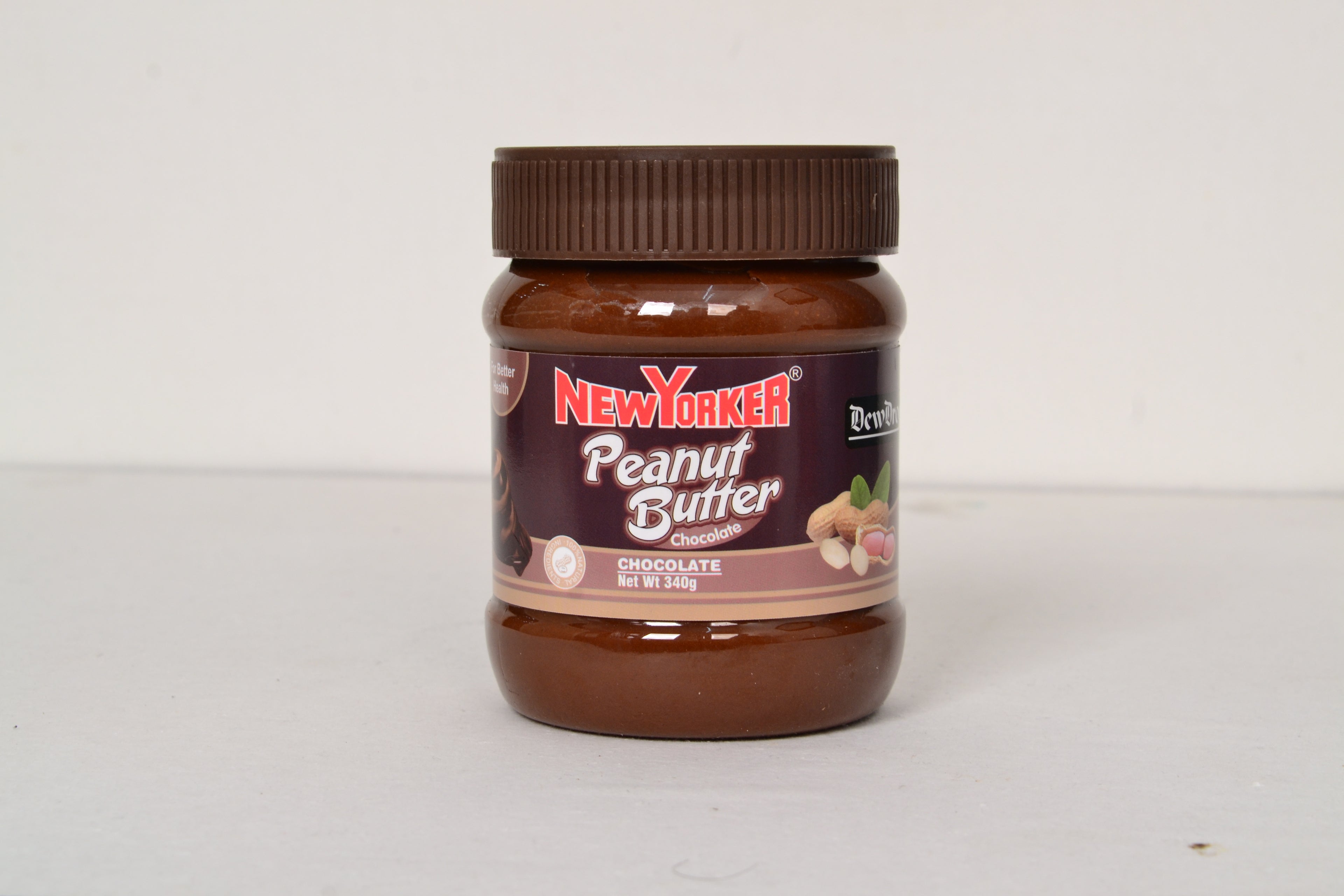 NEW YORKER PEANUT BUTTER 340 G CHOCOLATE