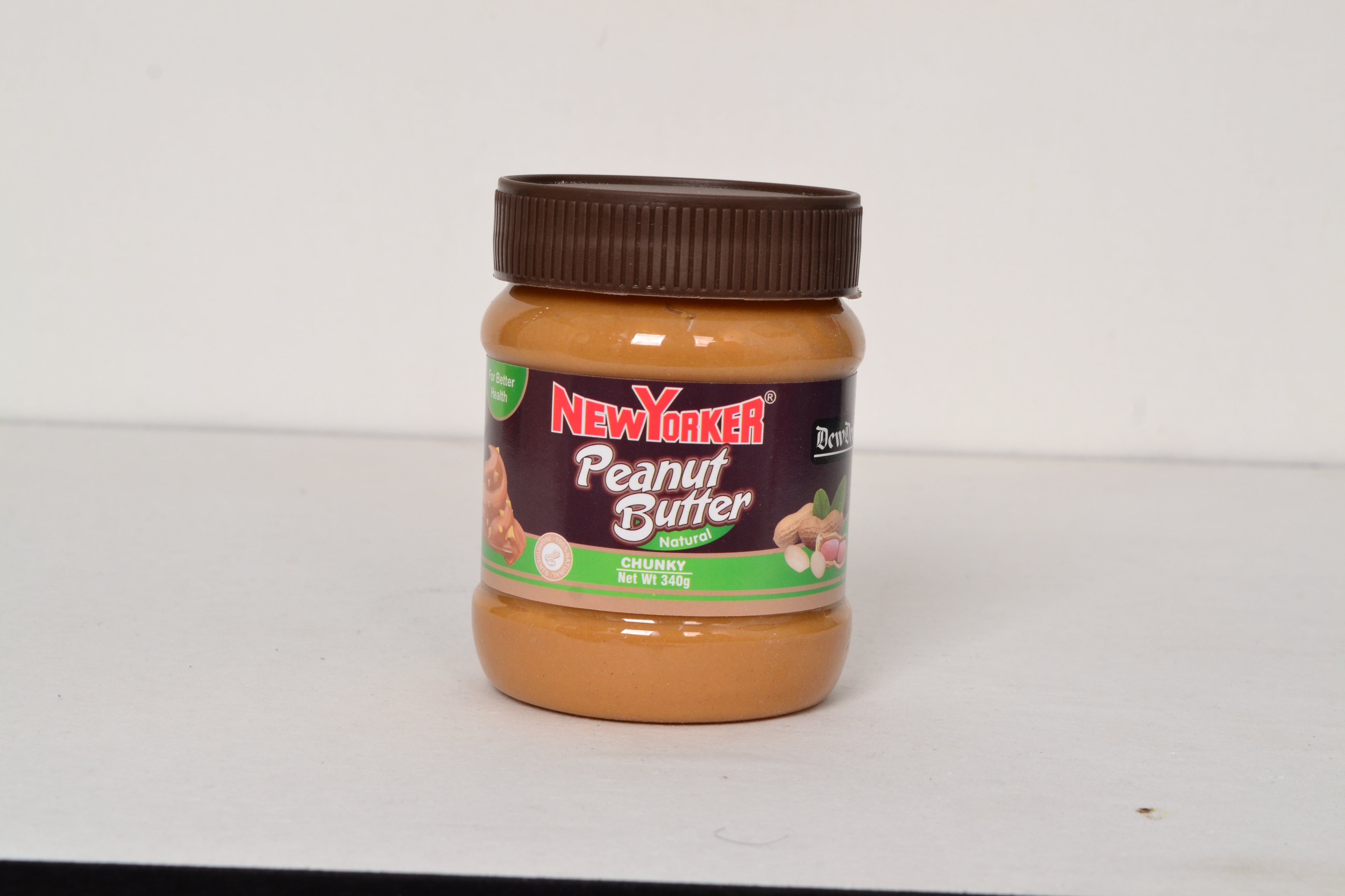 NEW YORKER PEANUT BUTTER 340 G CHUNKY