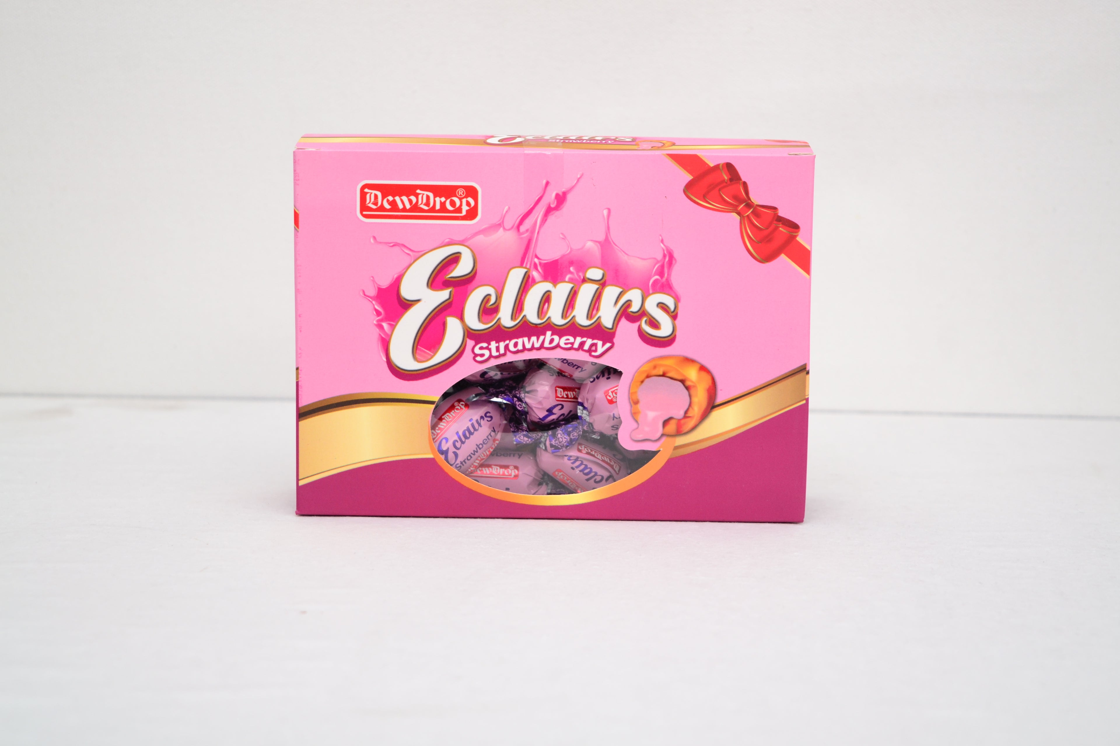 DEWDROP ECLAIR TOFFEE 200 G STRAWBERRY