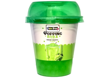 DEWDROP BOBA DRINK 230 ML GREEN GRAPES