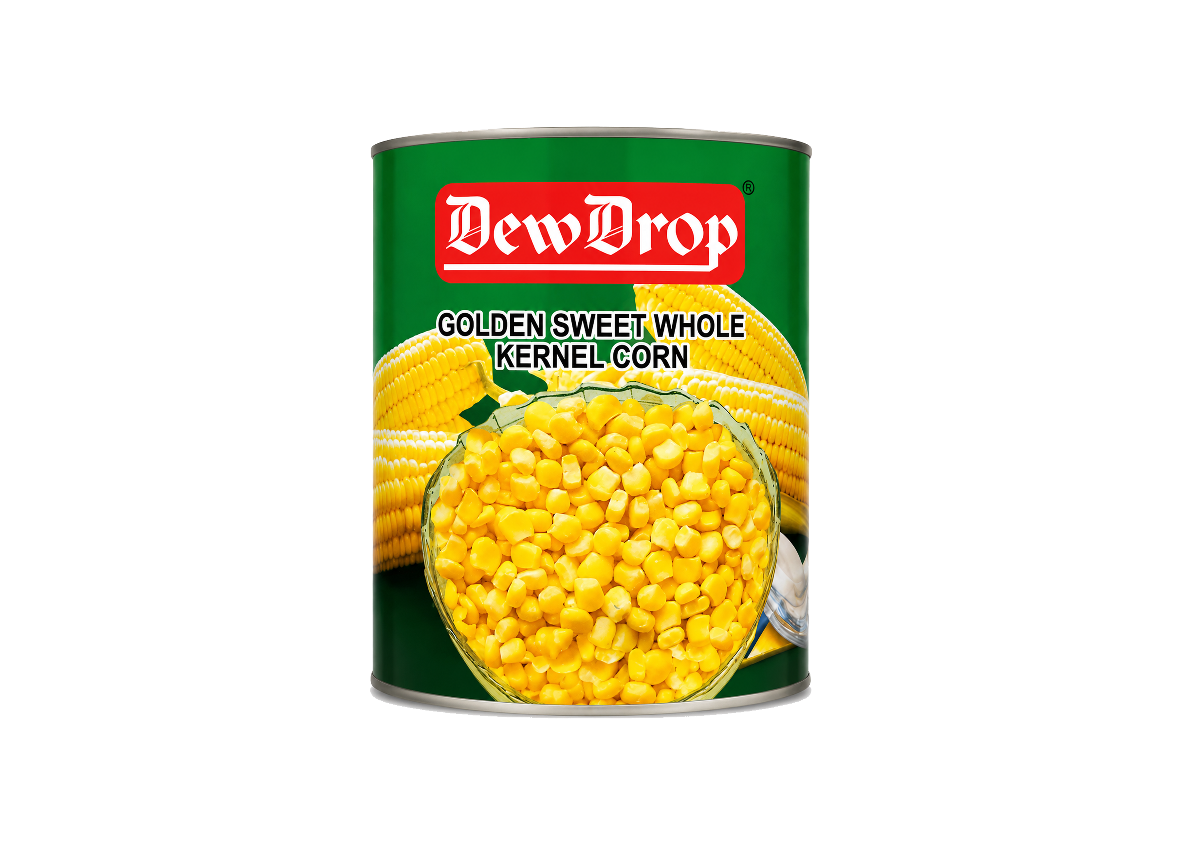 DEWDROP SWEET CORN 2.1 KG / 1.8 KG GREN LABEL