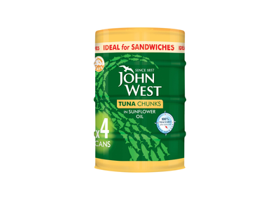 JW TUNA 132 G CHUNKS | SUNFLOWER OIL