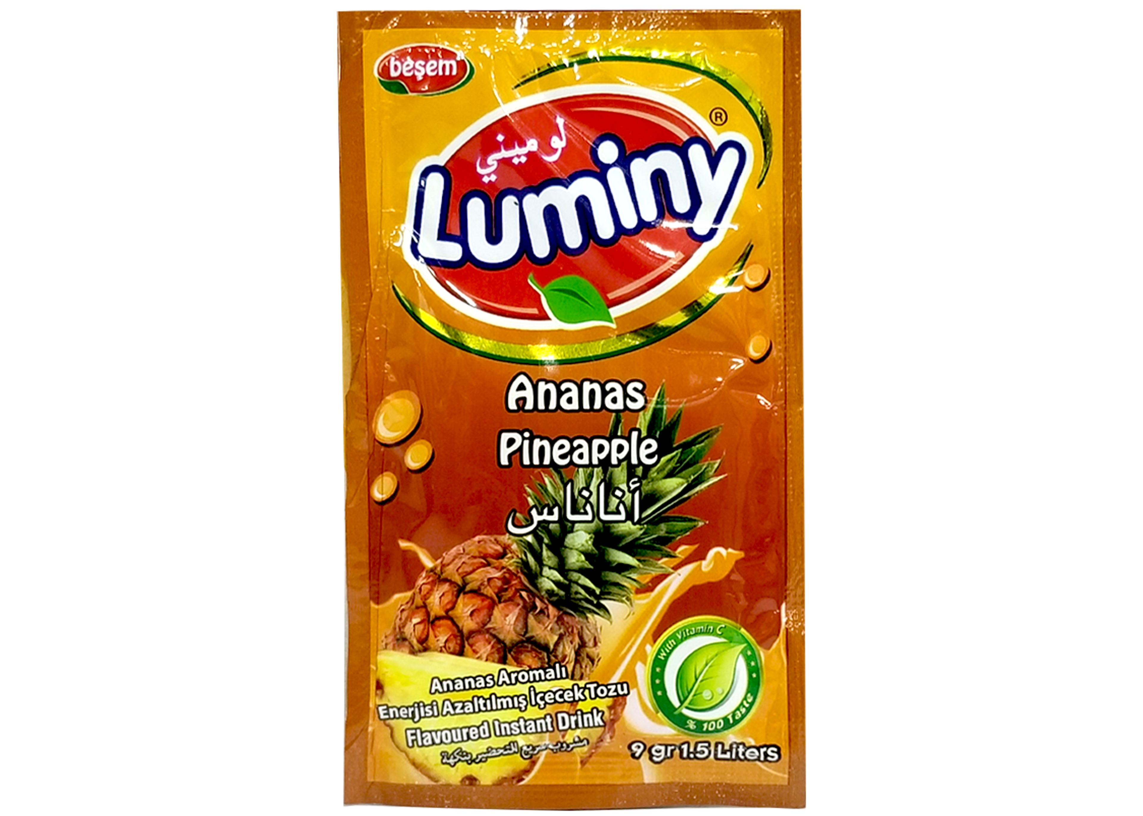 LUMINY DRINKING POWDER 9 G 24S PINEAPPLE