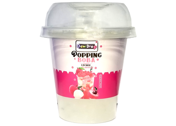 DEWDROP BOBA DRINK 230 ML LYCHEE