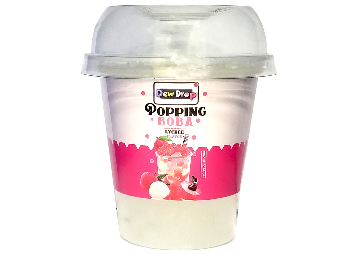 DEWDROP BOBA DRINK 230 ML LYCHEE