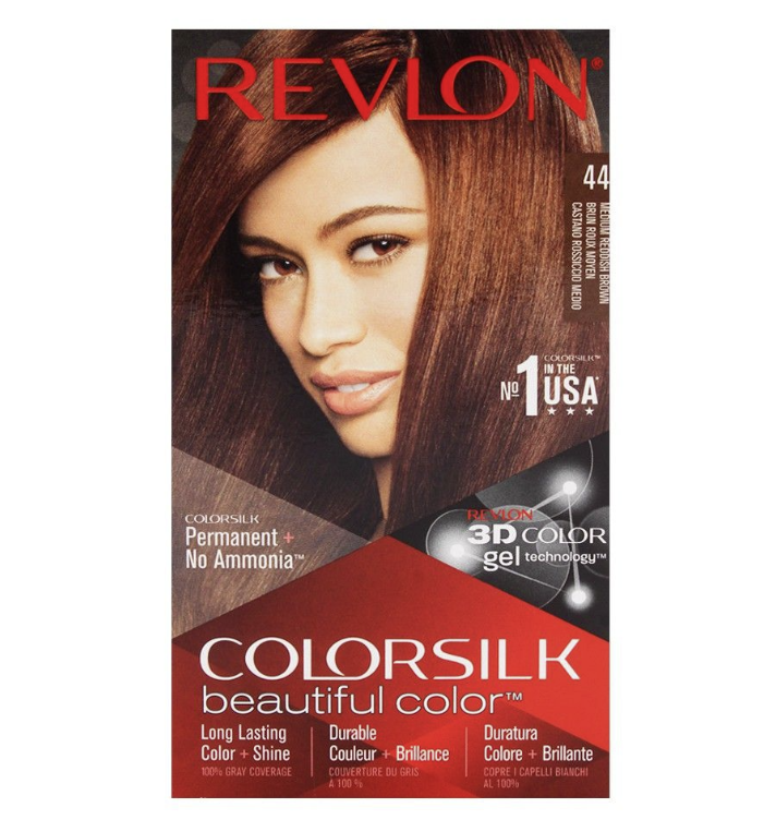 REVLON COLOR # 44 MEDIUM RED BROWN