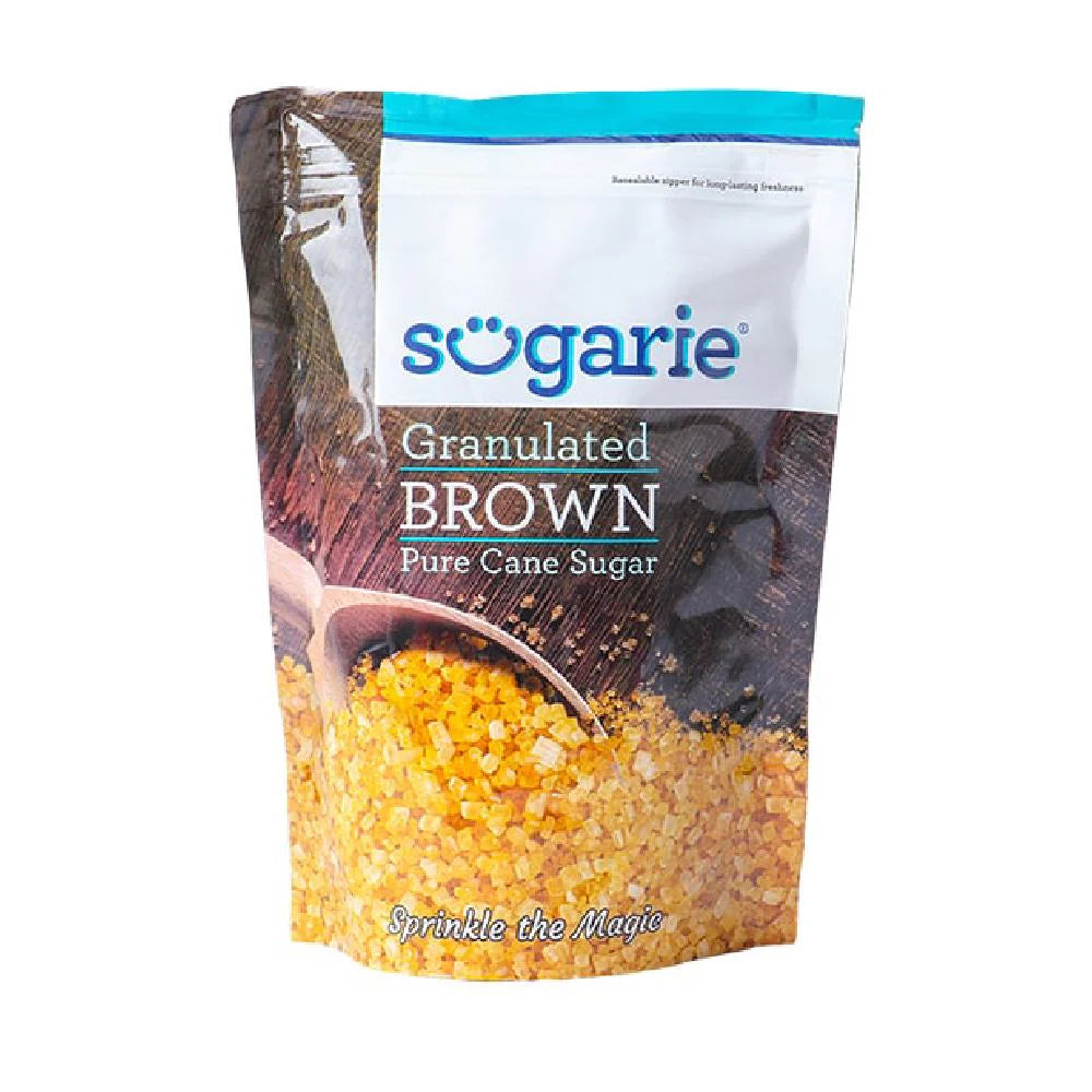 SUGARIE SUGER 1 KG BROWN GRANULATED