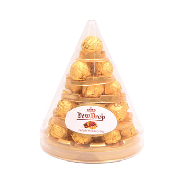 DEWDROP CHOCOLATE 300 G CONE GOLD | P24G