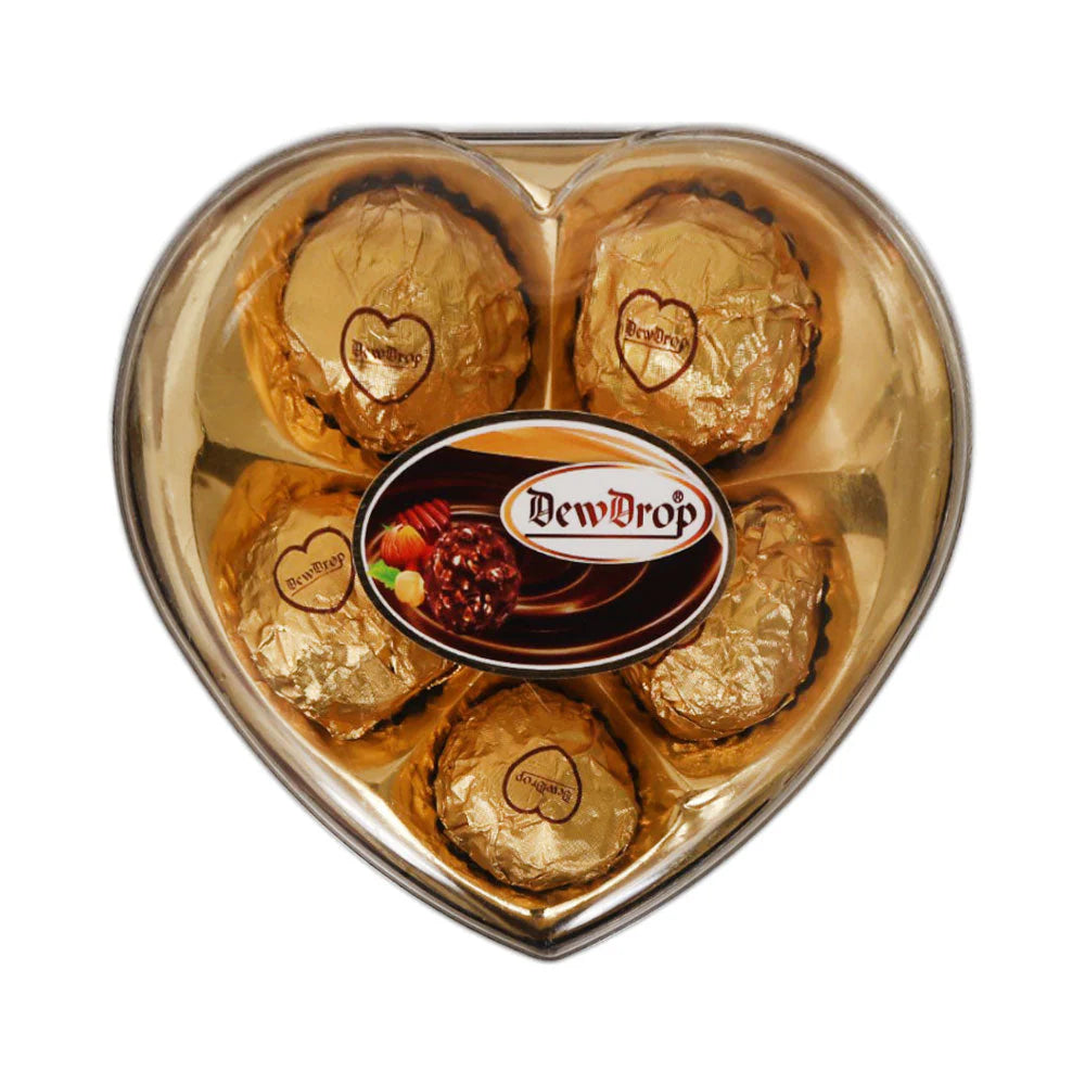 DEWDROP CHOCOLATE 63 G HEART | H05G