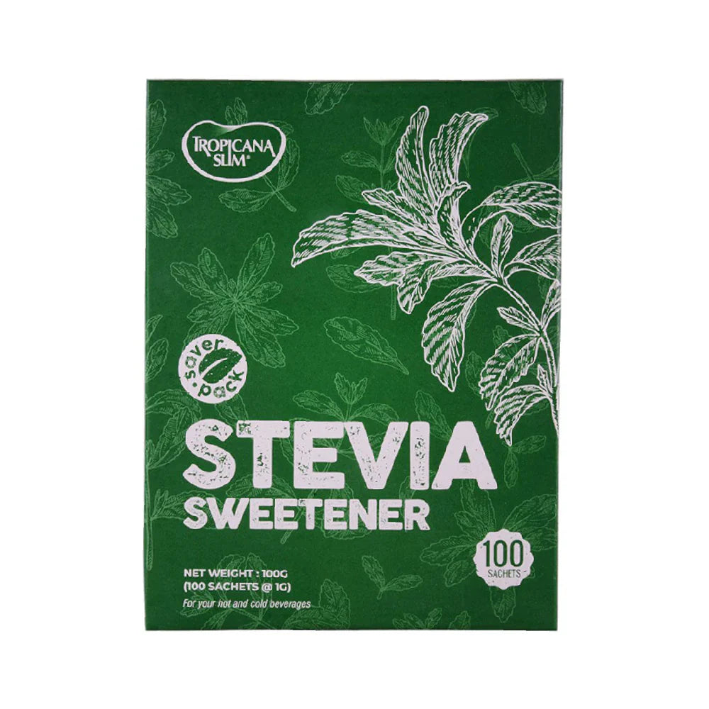 TROPICANA SLIM STEVIA SACHETS 1 G 100S