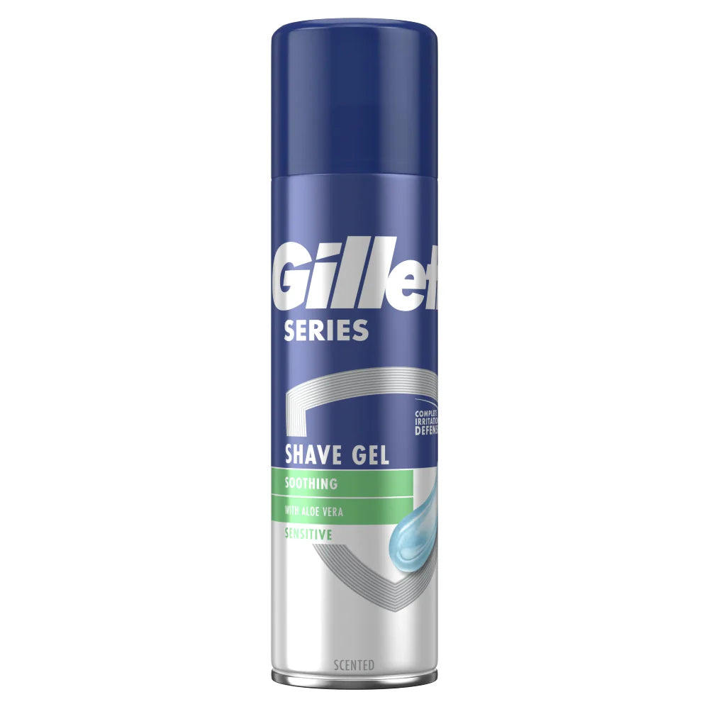 GILL SERIES GEL 200 ML SENSITIVE WITH ALOE VERA
