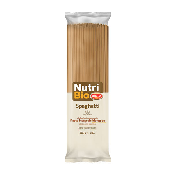 PASTA REGGIA (419) 500 G NUTRI BIO SPAGHETTI WG ORGANIC