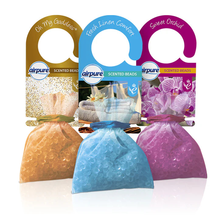 AIRPURE SCENT BEADS ASSORTED FRESH LINEN