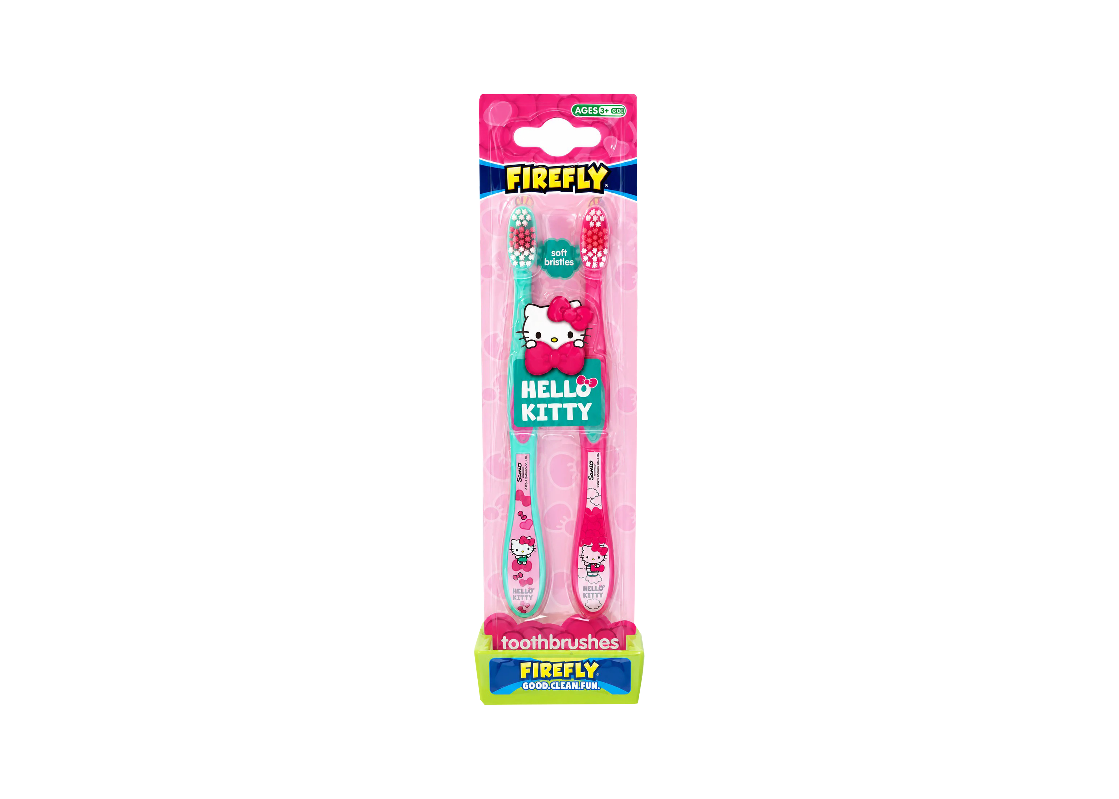FIREFLY TOOTHBRUSH HELLO KITTY 2 PACK