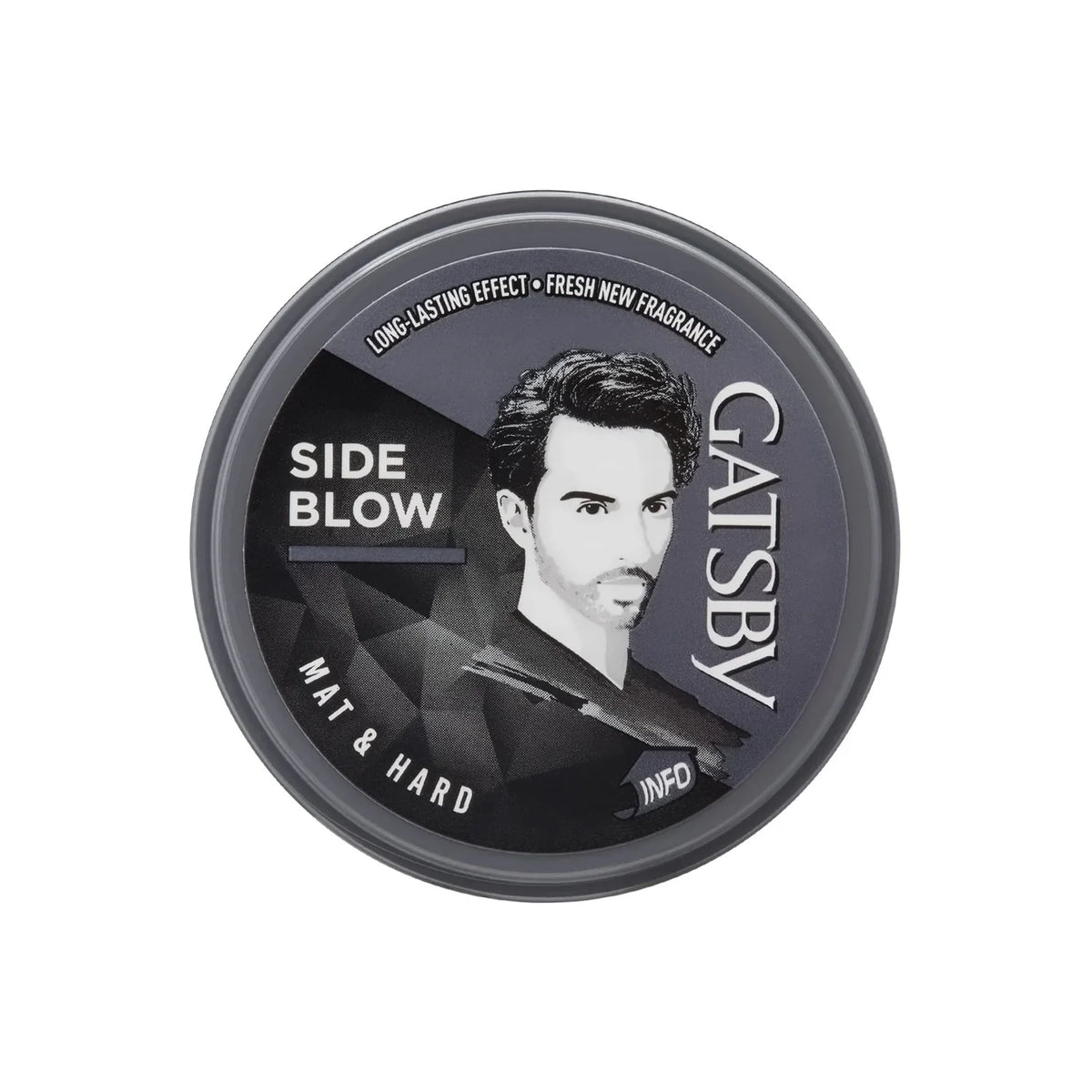 GATSBY HAIR STYLING WAX 75 G MAT & HARD - BLACK