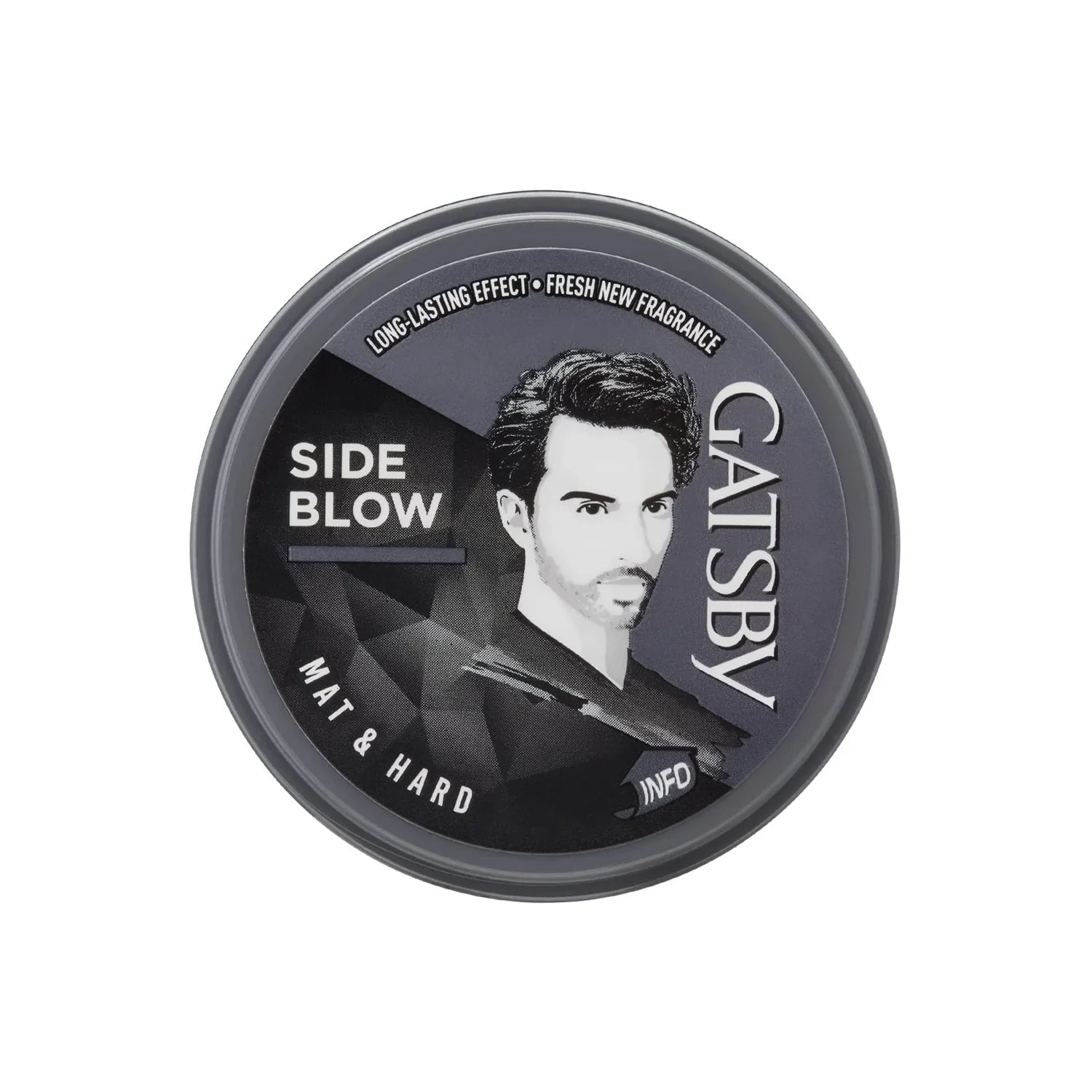 GATSBY HAIR STYLING WAX 75 G MAT & HARD - BLACK