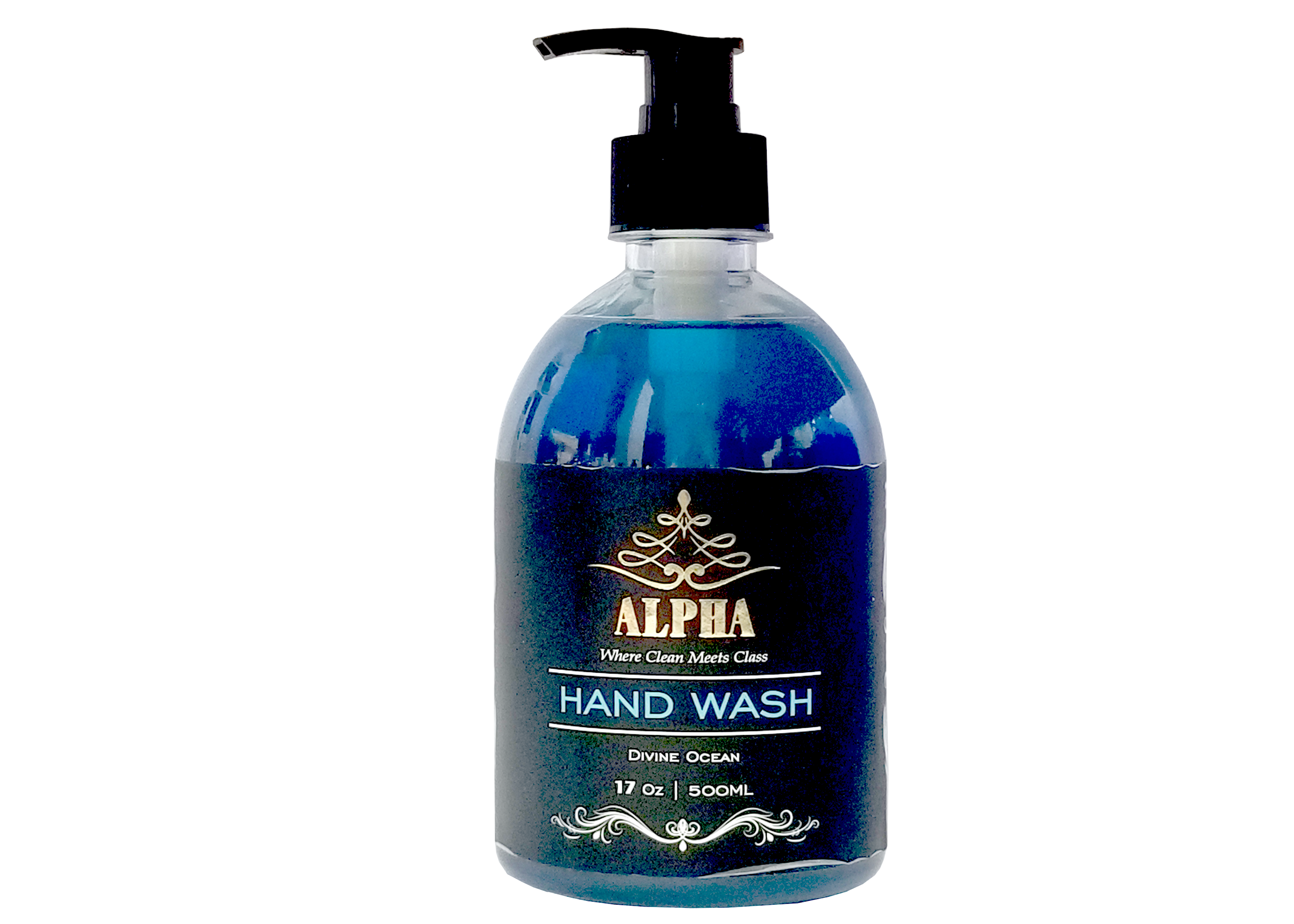 ALPHA HANDWASH 500 ML DIVINE OCEAN