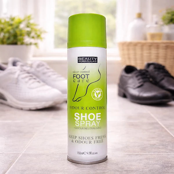 BEAUTY FORMULAS FOOT SPRAY 150 ML ODOUR CONTROL