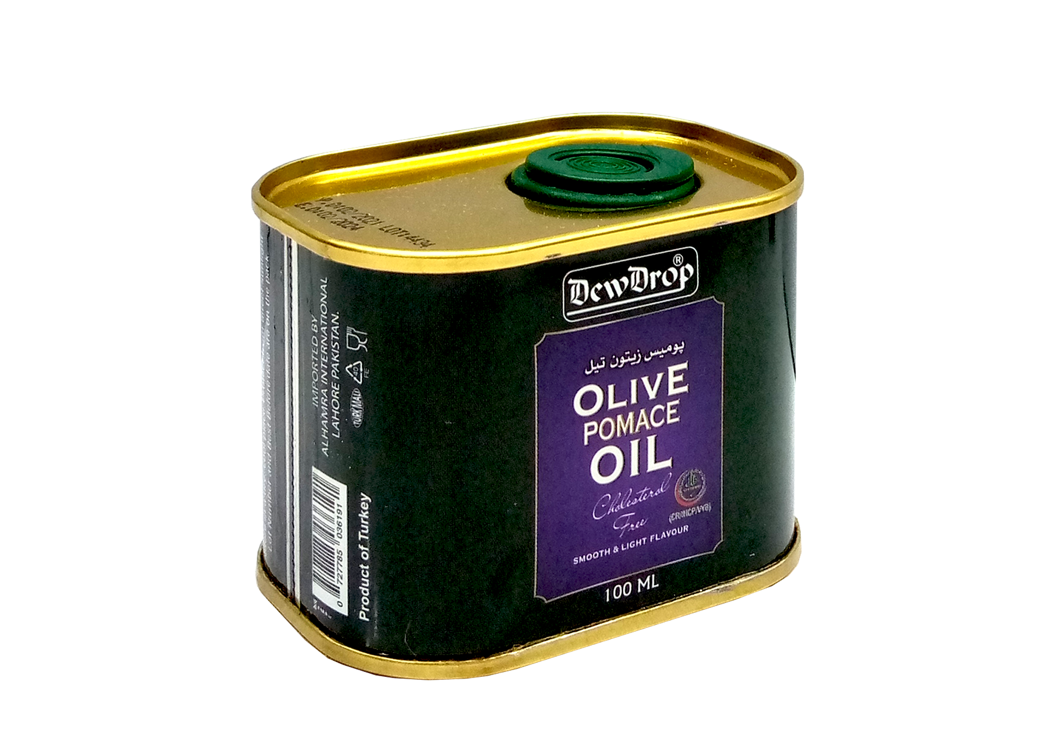 DEWDROP OLIVE OIL 100 ML POMACE TIN