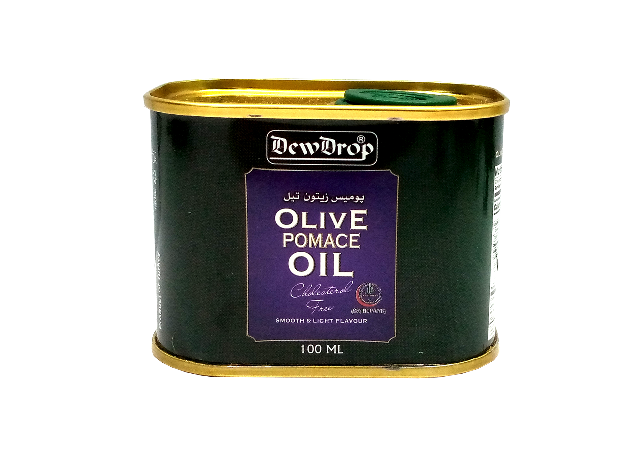 DEWDROP OLIVE OIL 100 ML POMACE TIN