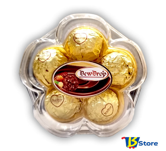 DEWDROP CHOCOLATE 63 G FLOWER SHAPED | F05G